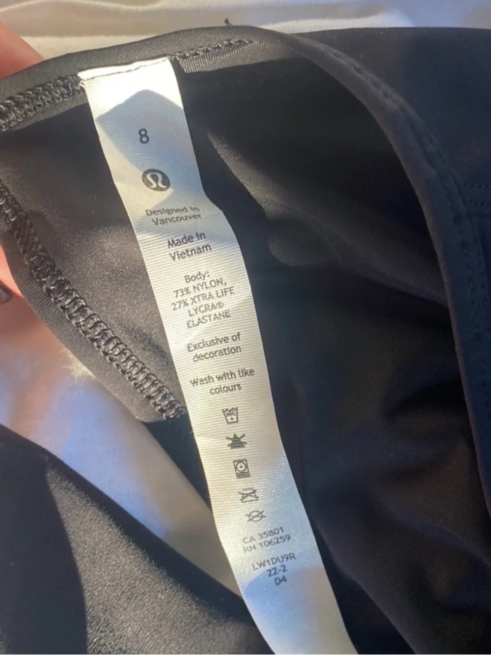 lululemon athletica Black Activewear Legging